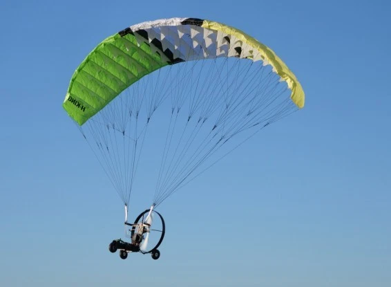 RC Paramotor V2 con Barra de Luz LED Avión RC 2400mm PNF Motor Sin Escobillas Parafo Foto 2 de 4