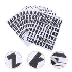  10 Sheets Nummerierte Aufkleber Hausnummernaufkleber Bürotürschild