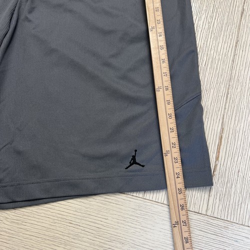 Jordan pantaloncino uomo 2XL grigio basket atletico leggero coulisse logo NBA - Foto 5 di 9