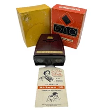 SAWYER Bi-Lens 35 Vintage Slide Viewer 35mm Built In Light Untested For Parts