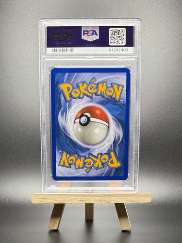 2002 POKEMON TYPHLOSION REVERSE REV HOLO FOIL #65 BLUE E-SERIES EXPEDITION PSA 9 - Picture 2 of 2