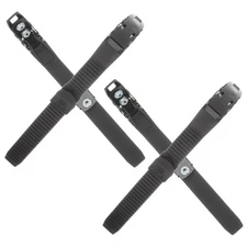 4 Pcs Roller Skate Shoe Buckle Clip Plastic Strap Ice Skates Replace Straps