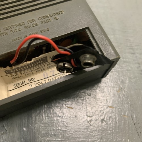 Grundig Vintage Taschenradio PR 19 AM/FM Wetter Hongkong getestet + funktioniert - Bild 7 von 14