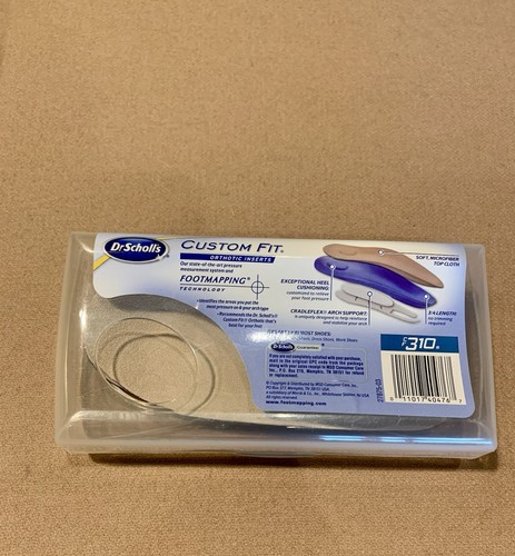 Insertos ortopédicos Dr. Scholl's Custom Fit CF310 CF-310, 1 par - NUEVO SELLADO - Imagen 4 de 5