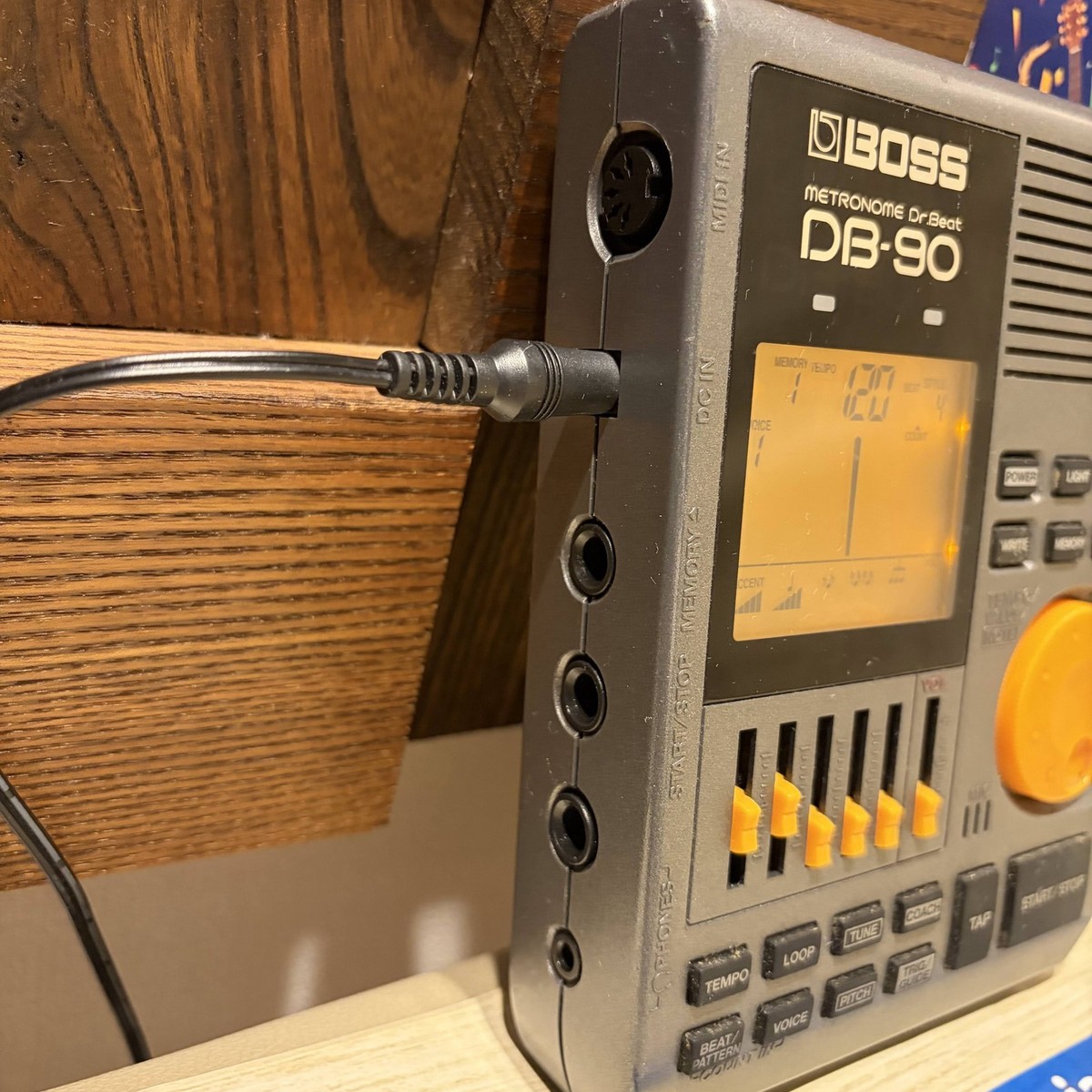 BOSS DB-90 Dr Beat Metronome Digital Rhythm Trainer Tested Working