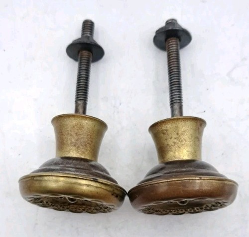 Antike Schubladengriffe Tür Kommode Griff Knöpfe alt Vintage Möbelbeschläge - Bild 3 von 8