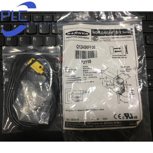 Banner Q12AB6FF30 Photoelectric sensor switches brand new free shipping - Picture 2 of 3