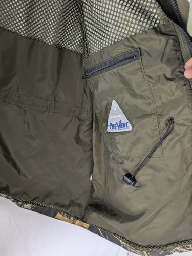 Browning Camo SHELL Jacket Water/Windproof Mossy Oak Large Hunting Cargo Pockets - Picture 12 of 19