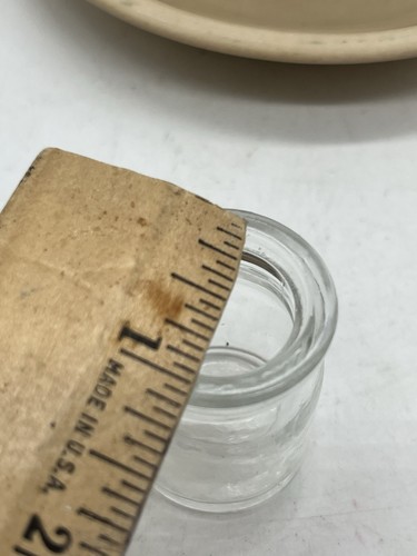 Glass Mini Milk Creamer Dairy Bottles Lot Of 11 - Picture 5 of 6