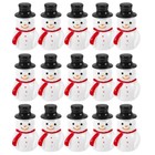  36 Pcs Fairy Garden Christmas Decorations Crafts Snowman Figurines