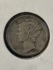 1920-D Mercury Dime XF 90% Silver