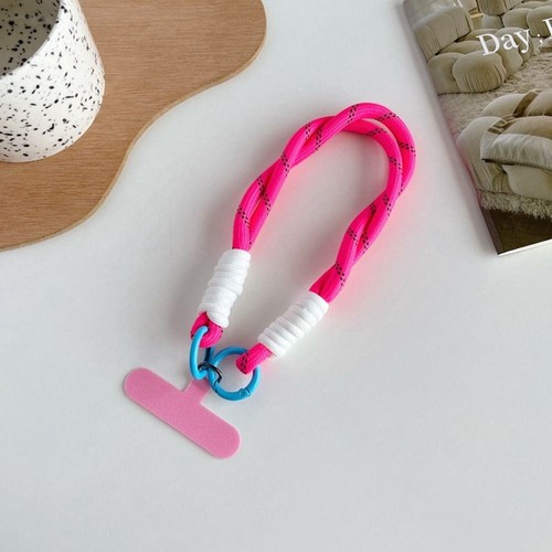 Nylon Phone Lanyard Candy Colors Phone Wrist Straps Phone Accessories - Photo 15 sur 22