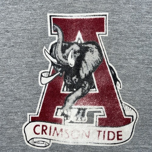 Sudadera De Colección Años 80 90 Universidad de Alabama Marea Carmesí Hecha en EE. UU. Talla L - Imagen 3 de 9