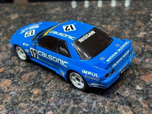Kyosho Mini-z Body ASC NISSAN CALSONIC SKYLINE 1990 MZG35CS/MZX35CS - Bild 4 von 5