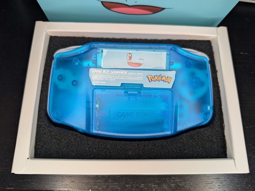 Nintendo Squirtle Pokemon Complete Shell Kit Game Boy Advance Housing GBA Box - Picture 2 of 3