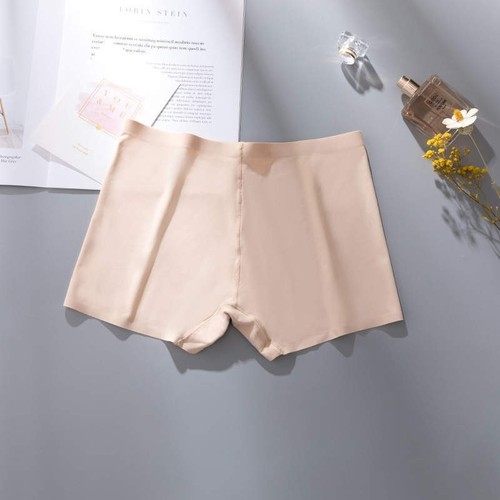 Damen Boxershorts Eis Seide nahtlos Mid Waist Slips Schlüpfer Shorts 3er Pack - Bild 13 von 40