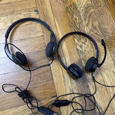 Logi Head Phones Lot Of 2