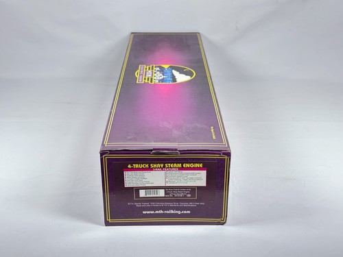 MTH 20-3106-1 4-Truck Shay Steam Engine Elk River Coal & Lumber #19 NEW - Picture 2 of 4