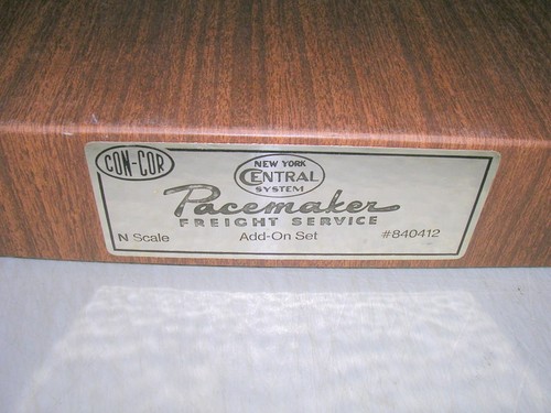 Con-Cor N Scale (Pacemaker Freight Service) Add-On Set  #840412 New York Central - Picture 5 of 6