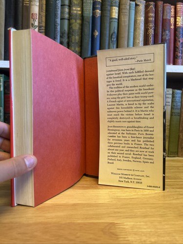 Rosebud by Joan Hemingway 1974 HCDJ Morrow Vintage - Foto 17 di 17