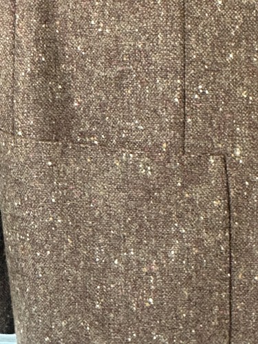 Gianluca Isaia Napoli Brown Tweed Wool Sport Coat 40 R 50 R EU US Made In Italy - Picture 2 of 10