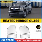 4X Upper Lower Left & Right Side Mirror Glass Heated Assembly For 2021 FORD F150
