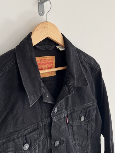 Chaqueta vaquera Levi’s Denim Trucker negra lavada grande - Imagen 7 de 14