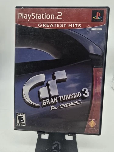 Gran Turismo 3 A-spec Video Game (Sony PlayStation 2, 2006)cib Complete Tested