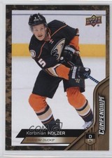 2016-17 Upper Deck Compendium Gold Korbinian Holzer #306