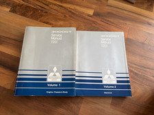 1991 MITSUBISHI 3000GT Service Manual Set (2)...