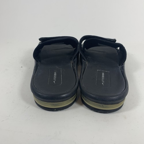 NIKE GOLF MAX AIR SLIDES SANDALS Black 317448-001 Men’s Size 13 2008 - Picture 6 of 8