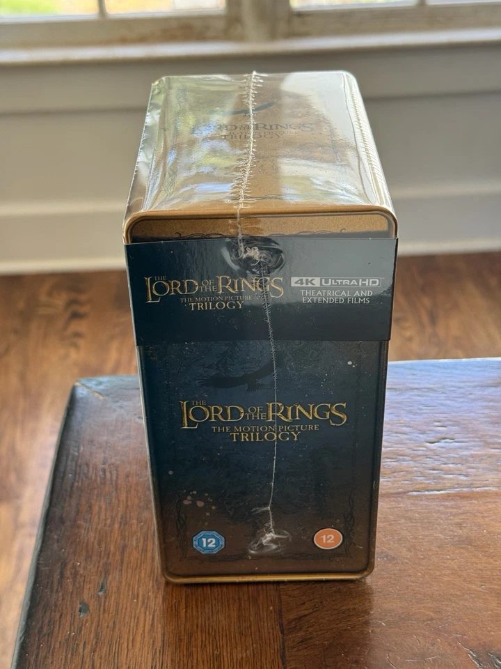 The Lord of the Rings: The Motion Picture Trilogy 4K Steelbook Set NEW - Image 2 of 4