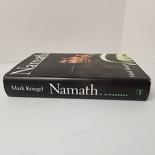 Joe Namath A Biography by Mark Kriegel 2004 1st Ed HCDJ VG+ - Picture 14 of 22
