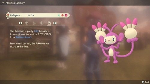 🌈Shiny/Non-shiny Aipom/Ambipom 6IV/EV Alpha🌈Legends Arceus PLA (💯Legale) - Foto 24 di 60