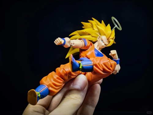 NEW SHF Z Super Saiyan 3 Son Goku Action Figure Collection Toy third party - Picture 8 of 15