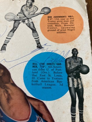 harlem globetrotters Autogramm Mitte 60er Jahre - Bild 3 von 6