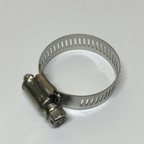 11-22 x 16mm Worm drive hose clamps x 10 Marine grade satinless steel Tridon - Picture 3 of 4
