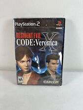 Resident Evil CODE: Veronica X (PlayStation 2, 2001) PS2 Sealed New !