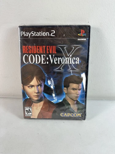 Resident Evil CODE: Veronica X (PlayStation 2, 2001) PS2  Sealed New !