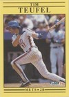 1991 Fleer - Tim Teufel #162