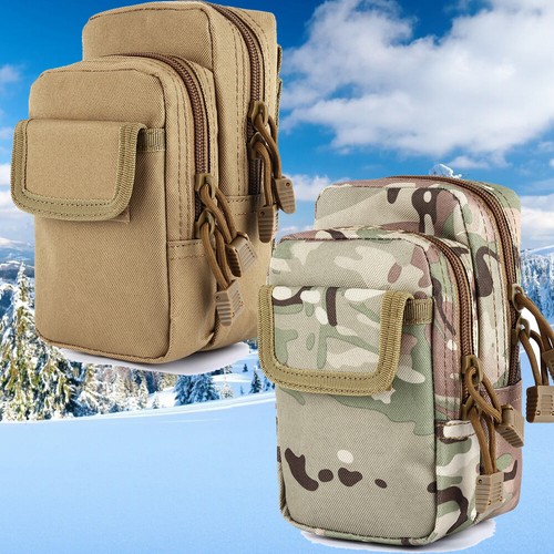 Tactical Molle Waist Bag Pouch Outdoor Fanny Pack Belt Phone Holder Hunting Bags - 第 3/19 張圖片