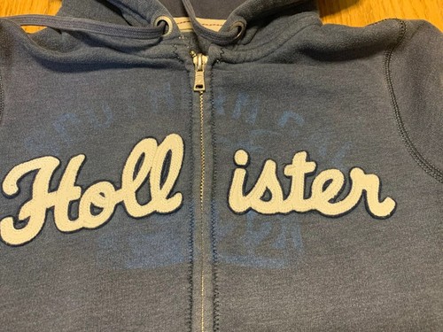Sudadera con capucha Juniors Hollister Southern Cal 22 manga larga azul medio - Imagen 2 de 4