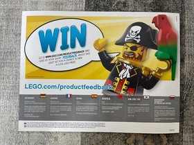 LEGO Batman Movie 70909 Batcave Break-In Instructions Manual Only