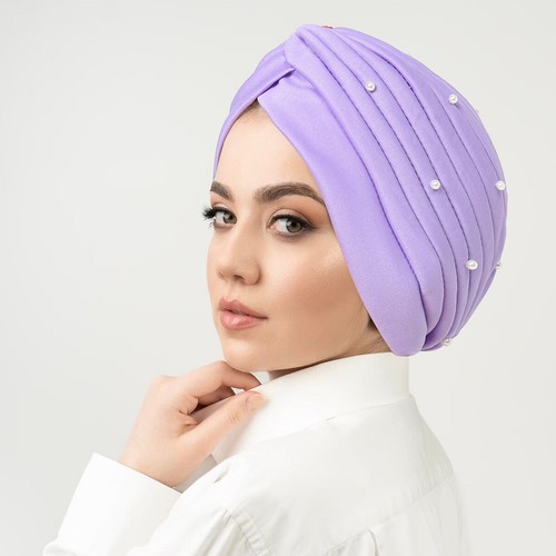 Women Muslim Hats Bonnet Islamic Hair Loss Caps Head Cover Cancer Chemo Beanie - Picture 56 of 56