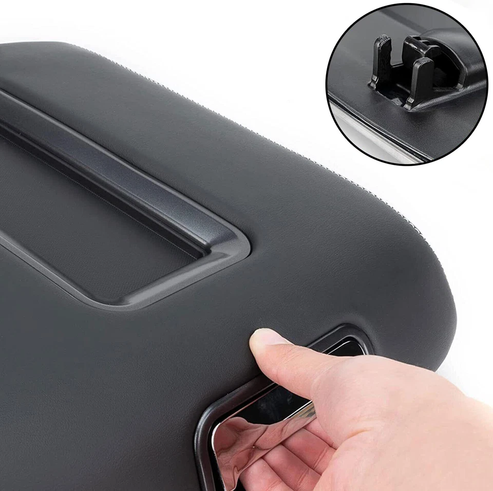 Leather Center Console Armrest Lid For 2014-2019 Chevrolet Silverado GMC Sierra - Image 4 of 4