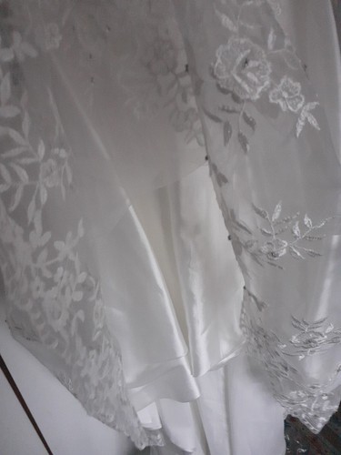 Wedding Dress Ivory Beads And Crystals Size 10 Nwt - Picture 15 of 20