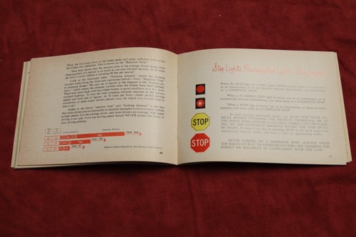 Instrucciones de conducción de autos de carretera de Illinois 1964 - Imagen 4 de 4