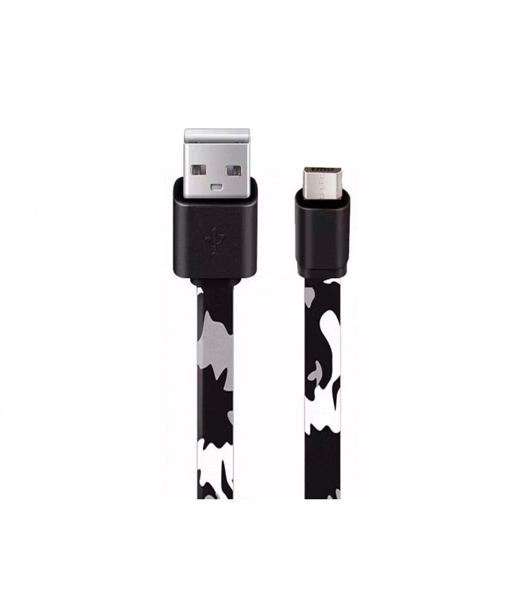 CAVO USB-MICRO USB CAMOUFLAGE NERO I-TOTAL CM2934