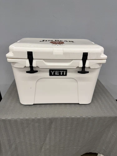 YETI White Jim Beam Tundra 35 Portable Cooler