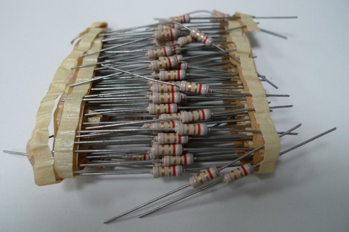 Resistor Metal Film Philips 5% X5 Off Original Vintage Resistors Drop Down Menu - Picture 79 of 657